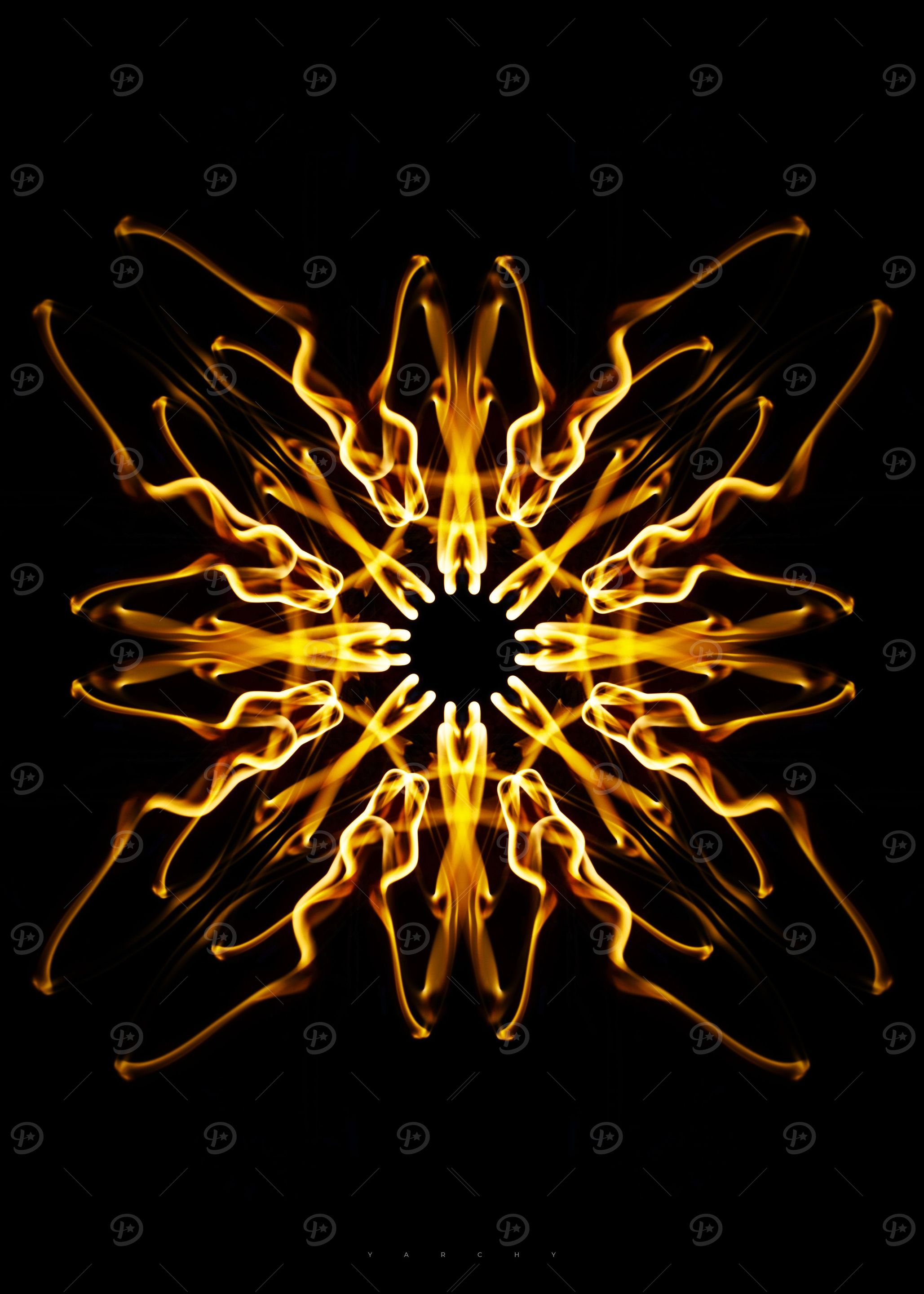 Flame Art 5 Abstract fire