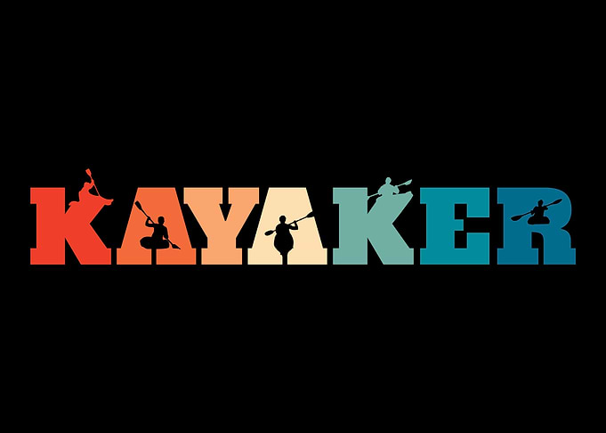 Retro Kayak Vintage