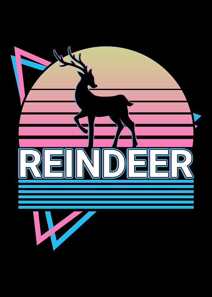 Reindeer Retro