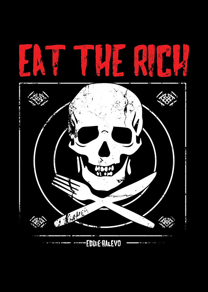Eat The Rich Skull