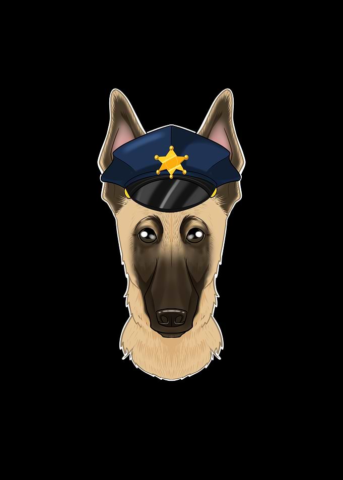 Police Malinois Canine