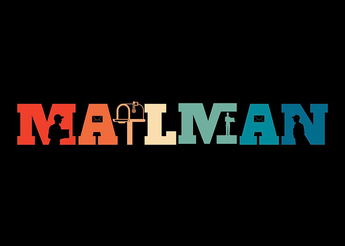 Retro Mailman Vintage
