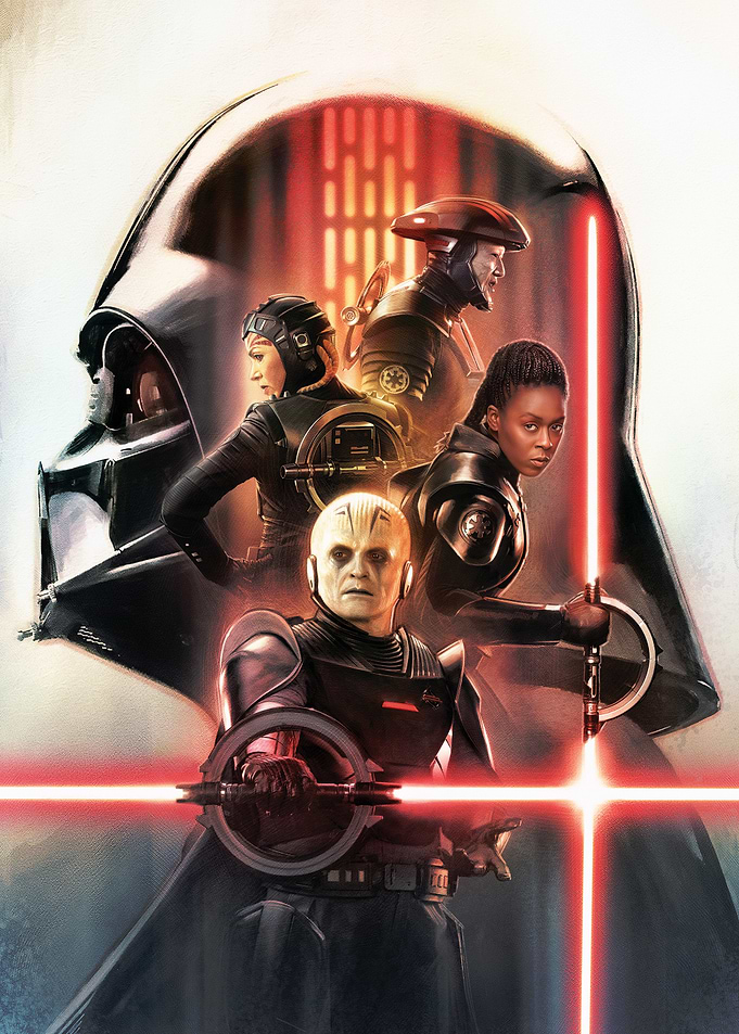 Vader with Inquisitors