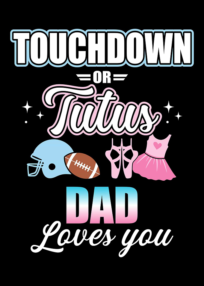 Gender reveal touchdowns o