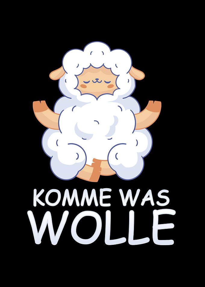 Komme was Wolle