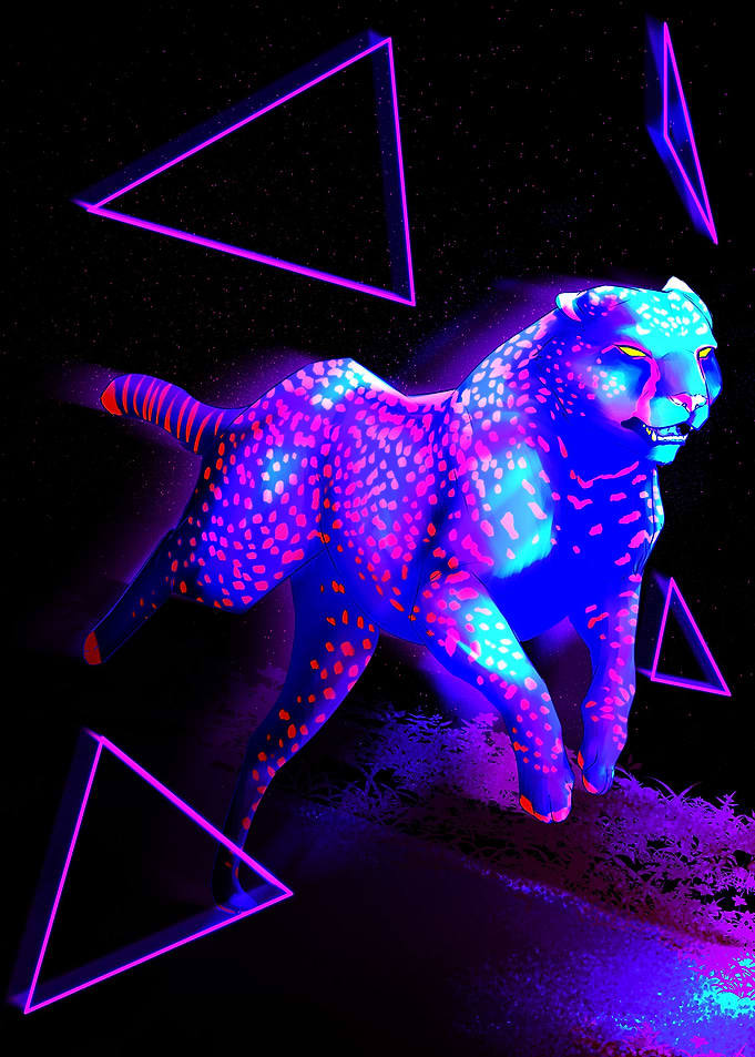 Retro Cheetah