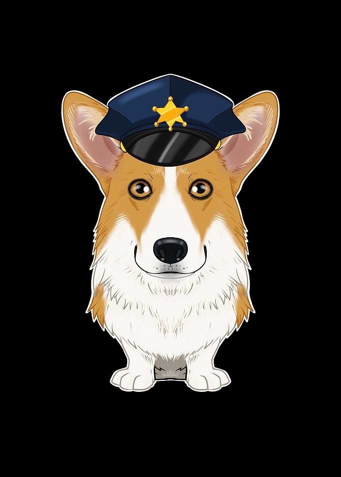 Police Welsh Corgi Canine