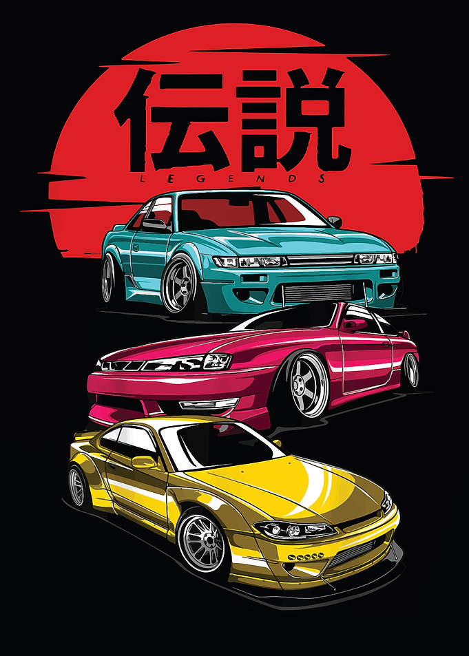 Automotive JDM Legend Car