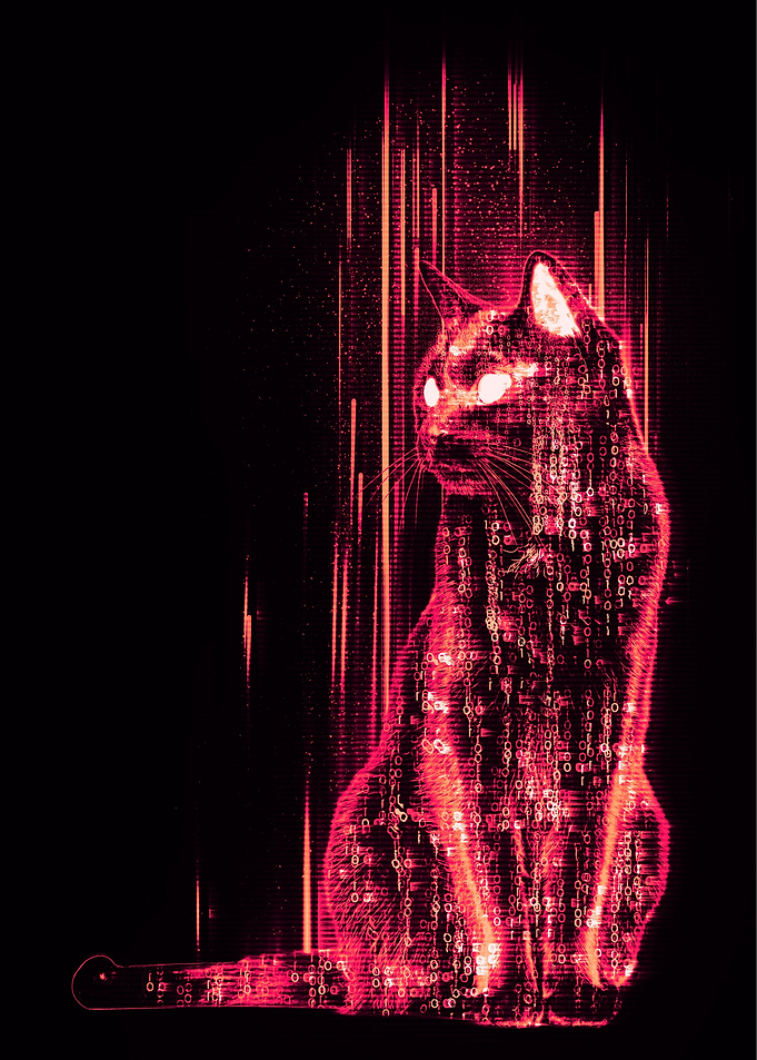 Neon Cat