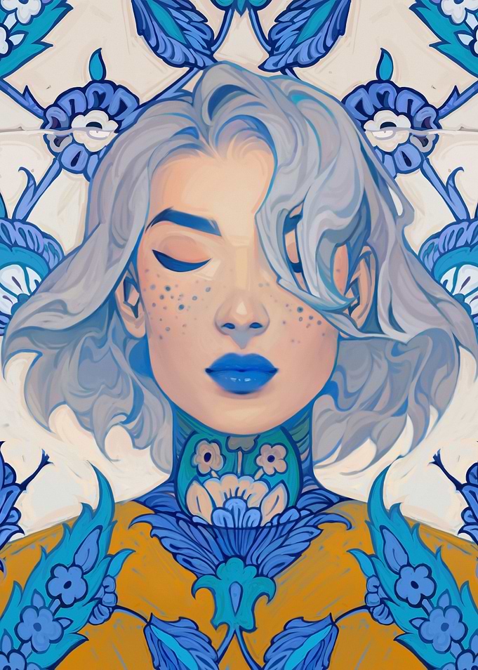 Blue