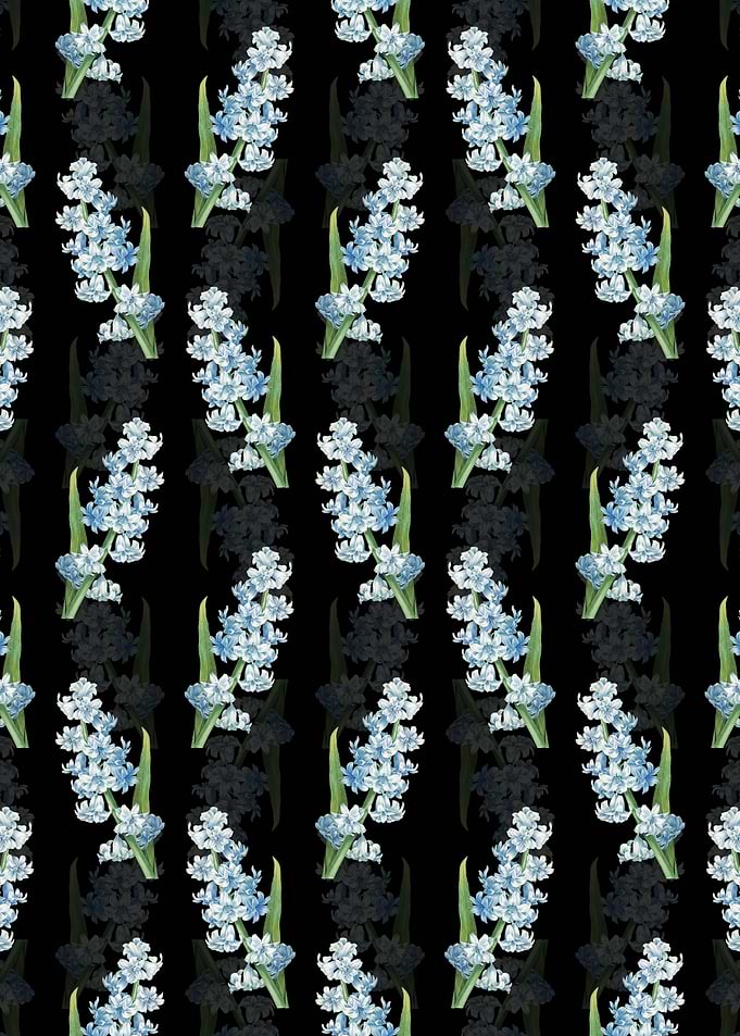 Oriental Hyacinth Pattern