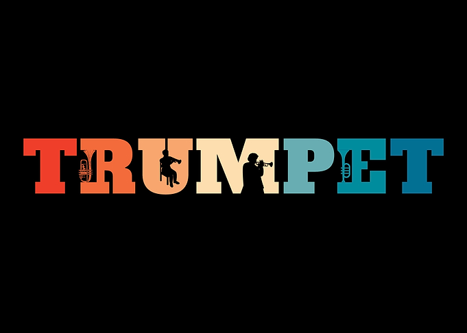Retro Trumpet Player
