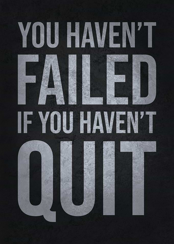 Failed vs Quit