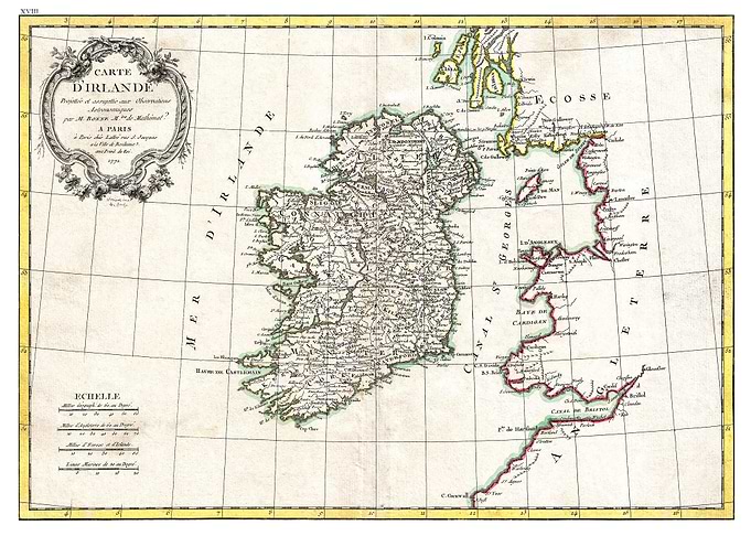 Map of Ireland
