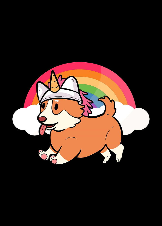 Unicorn Corgi