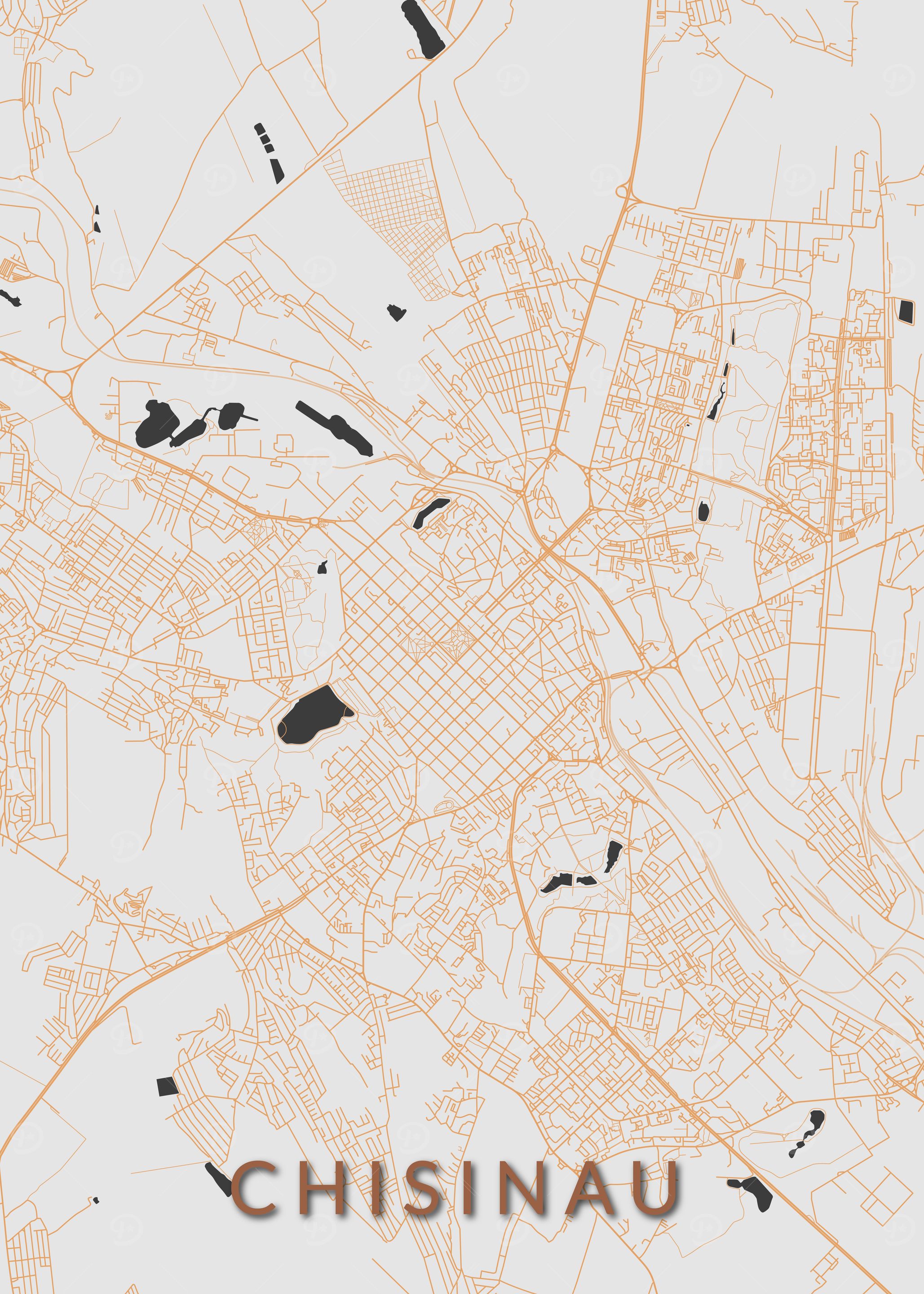 Chisinau City Map