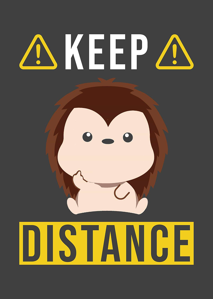 Keep Your Distance Saying