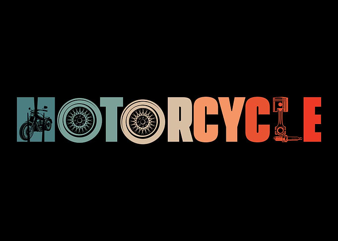 Retro Motorcycle Vintage