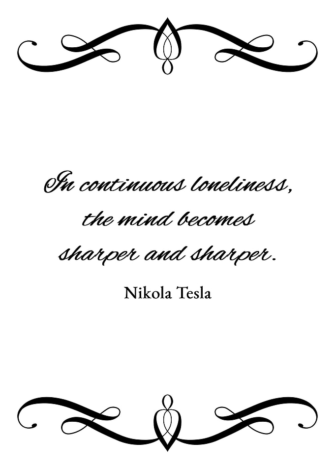 Take Time to Be Lonely