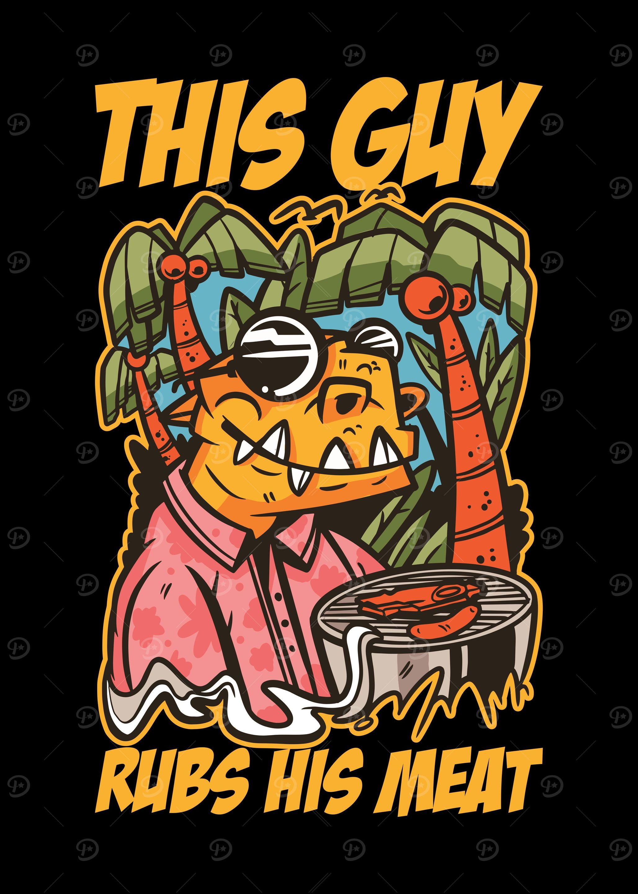 This Guy Rubs His Meat