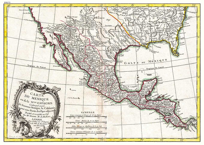 Map of Mexico