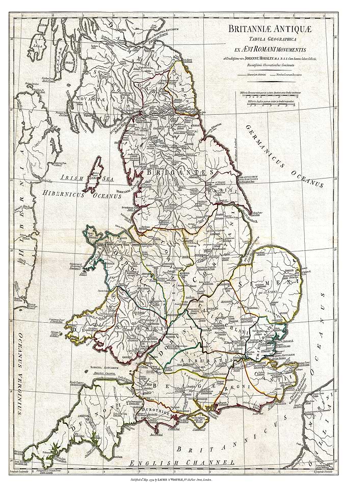 Map of England