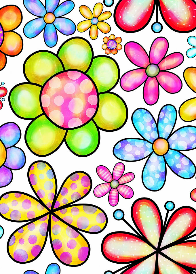 Doodle Spring Flower 05
