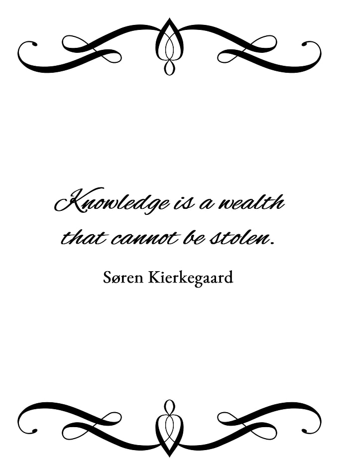 Knowledge Is Wealth