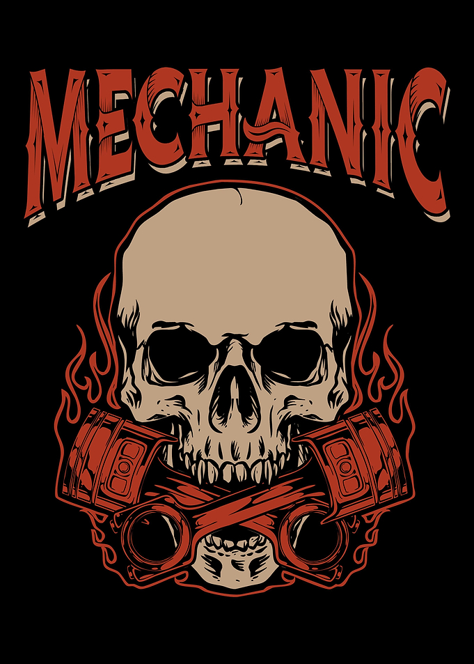 Retro Car Mechanic