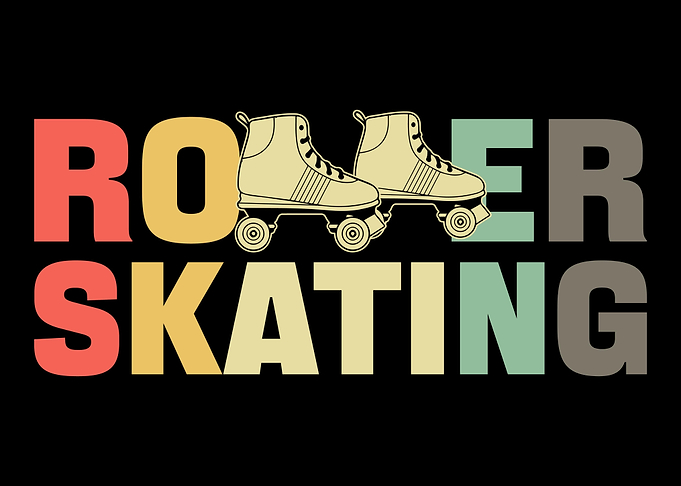 Roller Skating Skater Girl