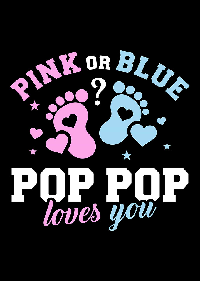 Gender reveal pop pop