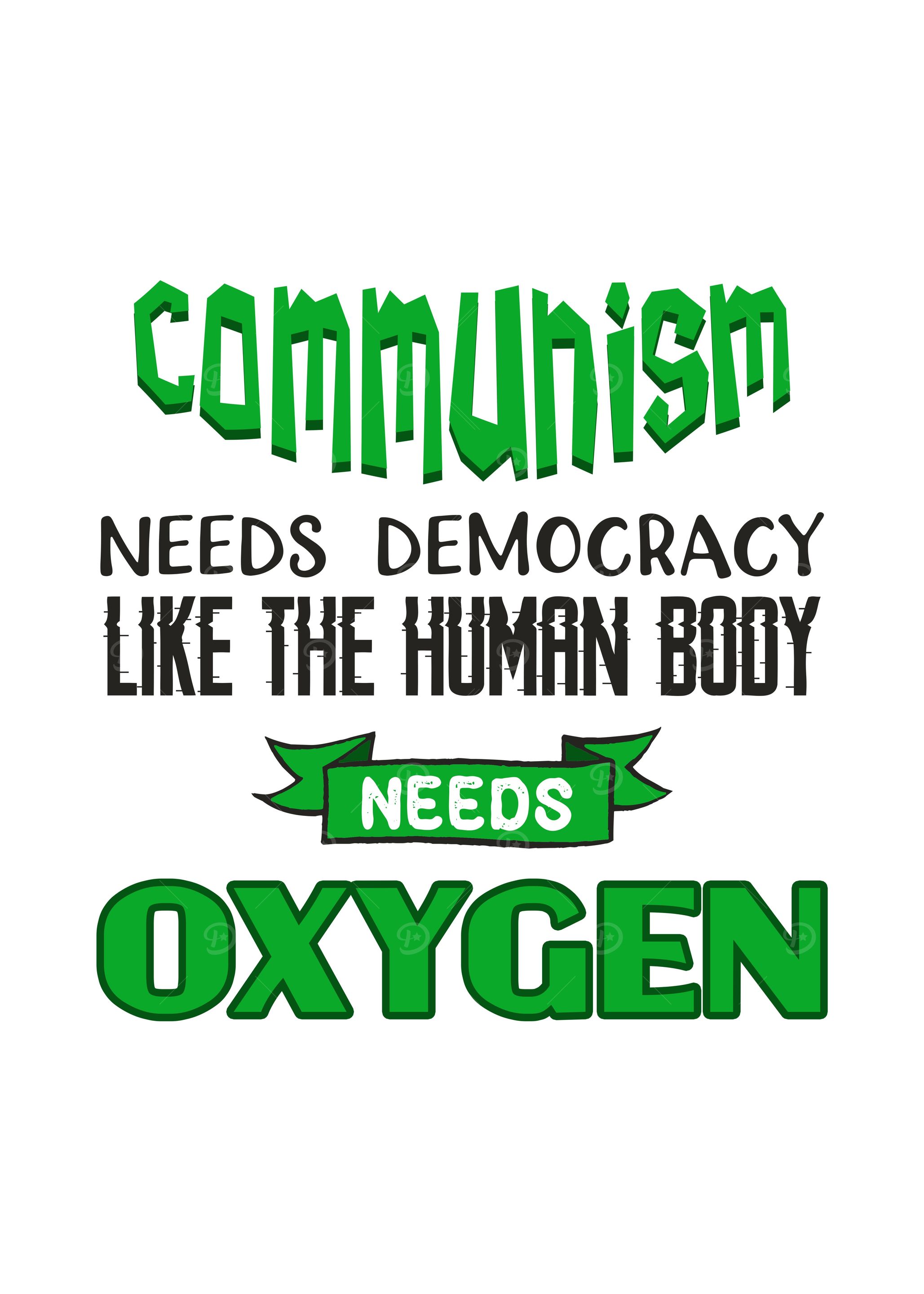 Communism need Democracy