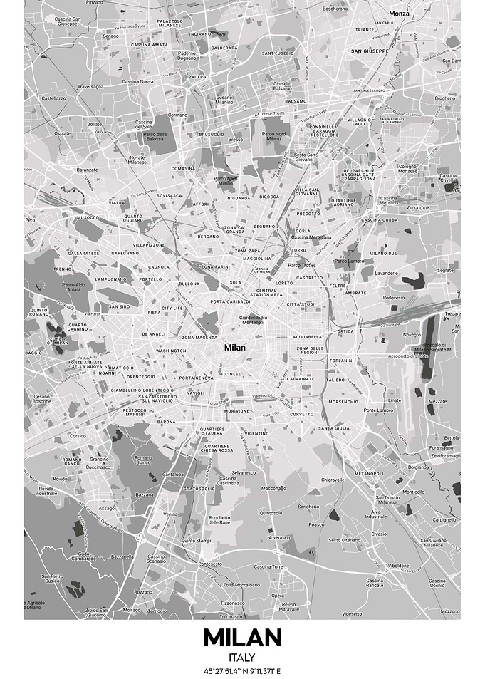 Poster Milan