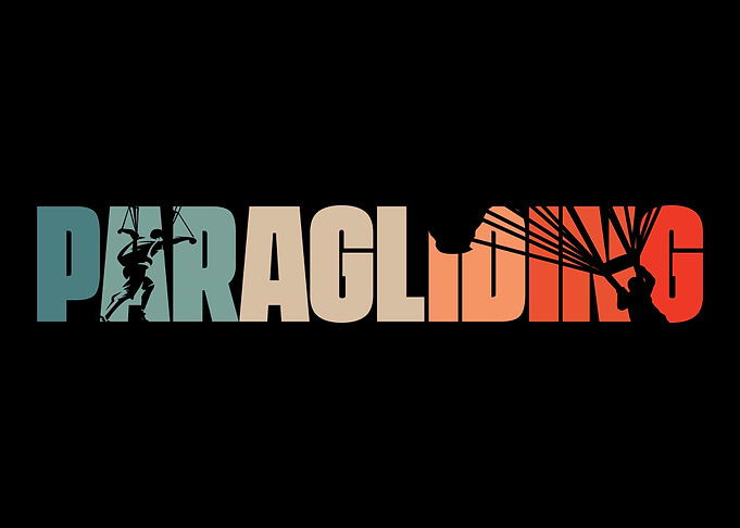 Retro Paragliding Vintage