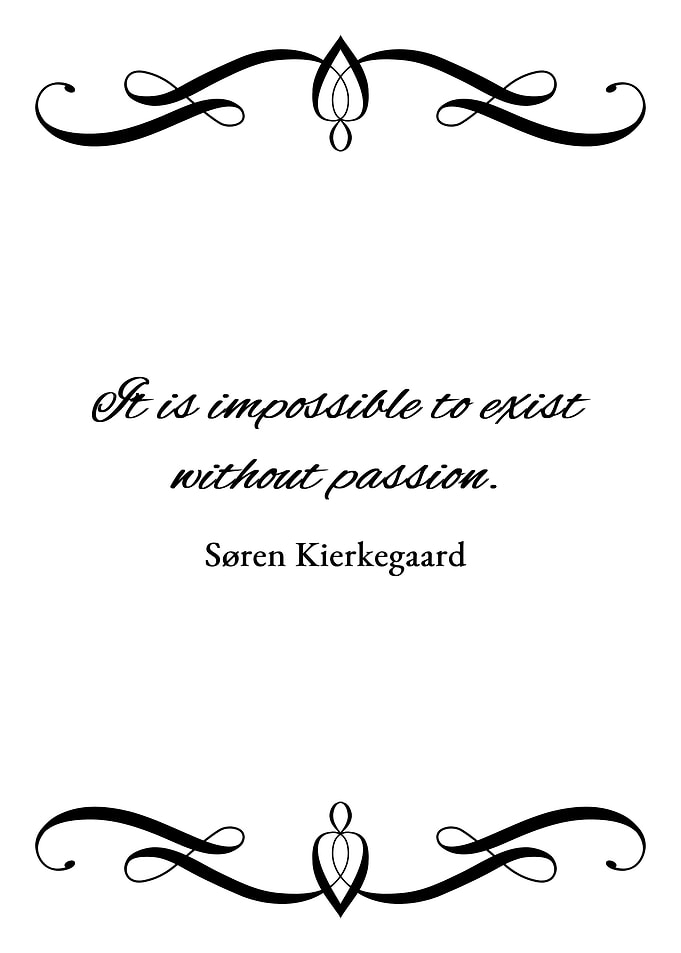 Be Passionate