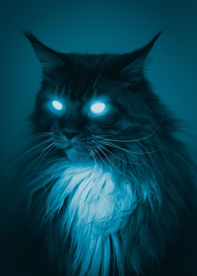 Cat Glow Eyes