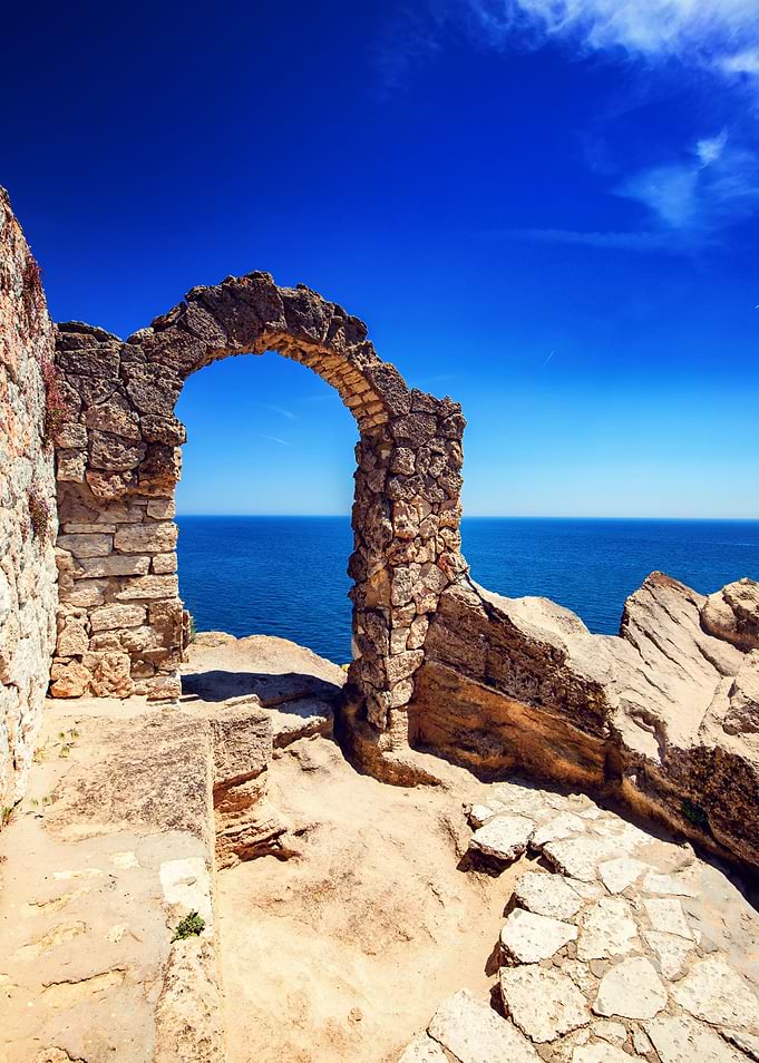 Seascape, coast, Bulgaria
