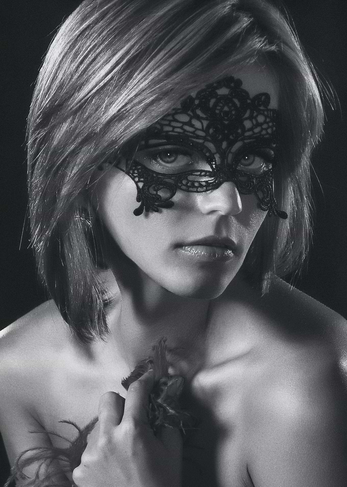 Beauty in a mask