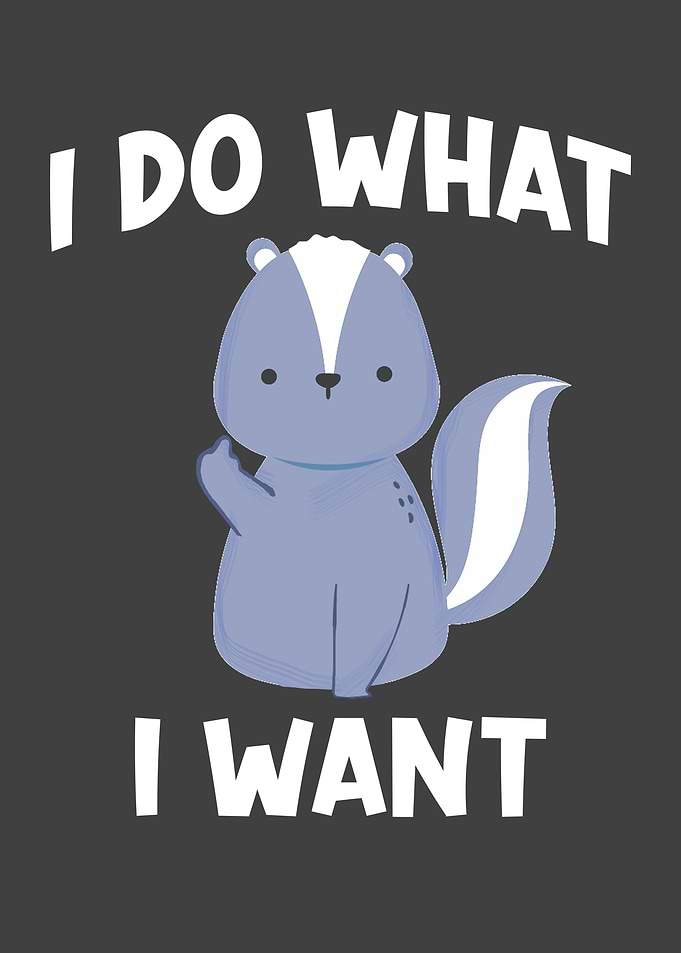 Squirrel Say I Do What I