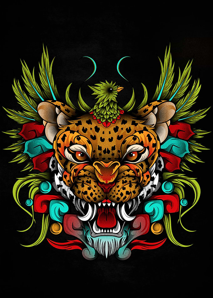 jaguar quetzal aztec