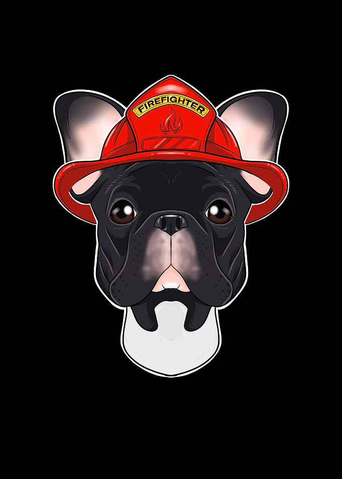Firefighter French Bulldog