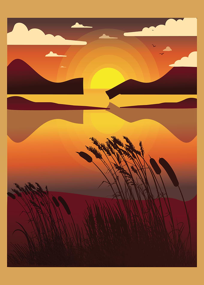 Sun Farm Poster Design