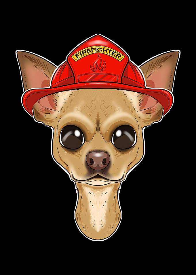 Firefighter Chihuahua