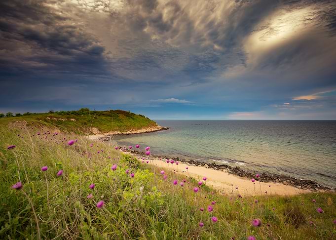 Seascape, coast, Bulgaria