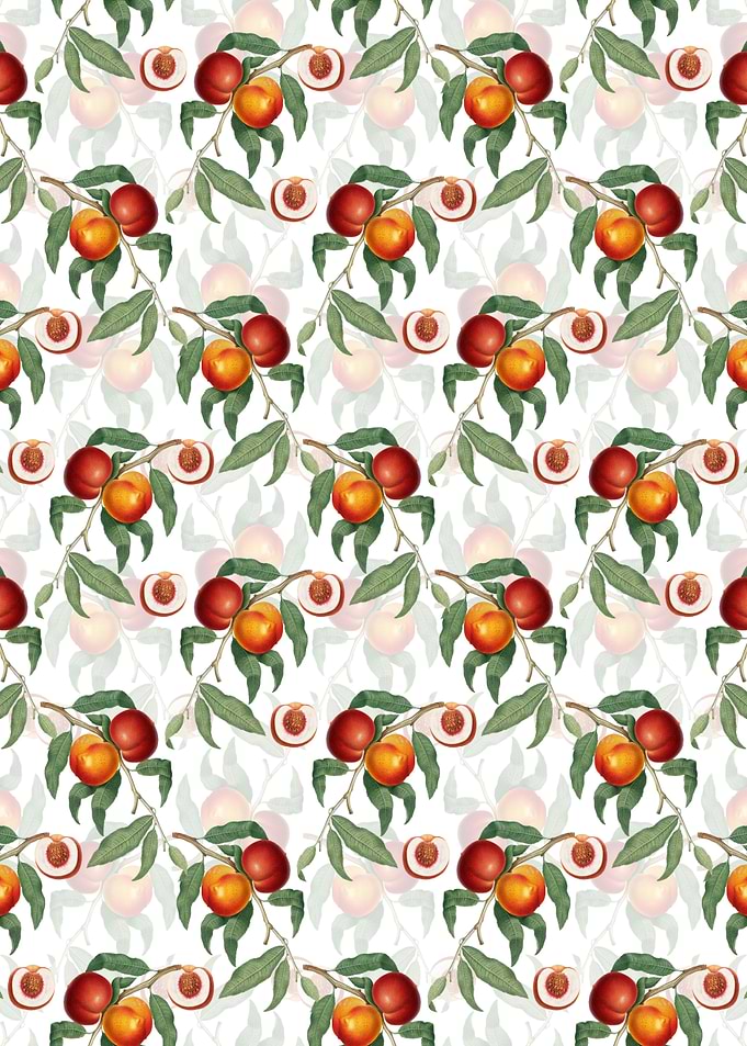 Floral Walnut Pattern