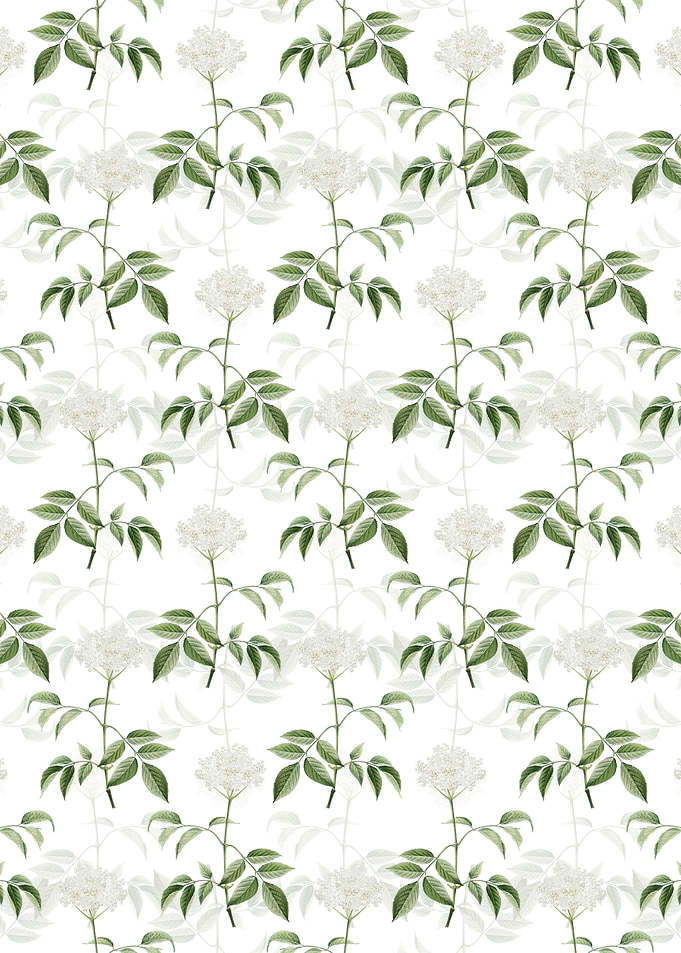 Elderflower Tree Pattern