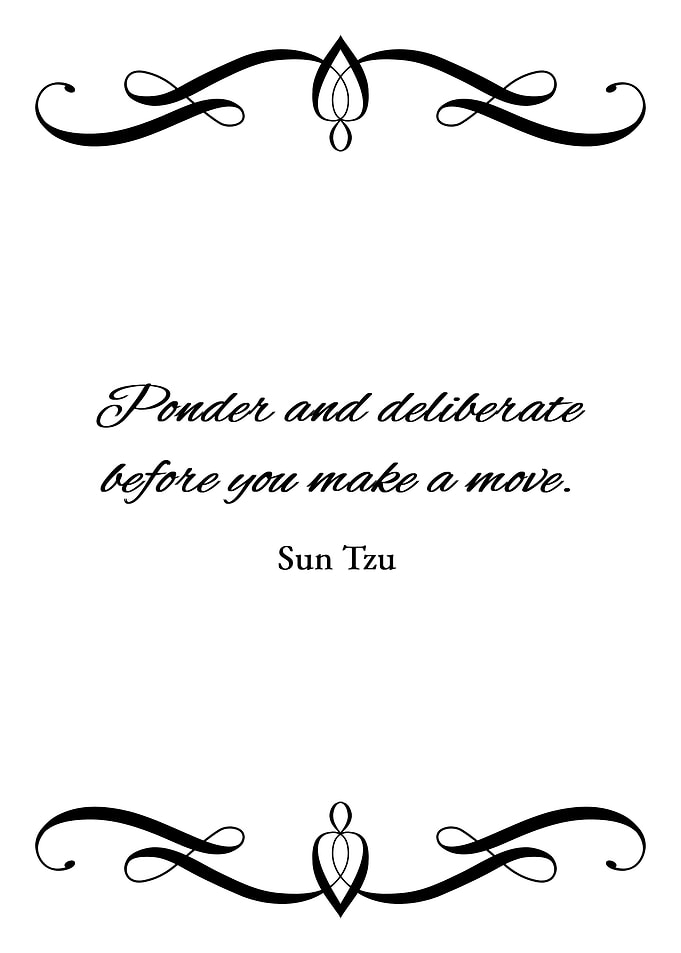 Ponder and Deliberate