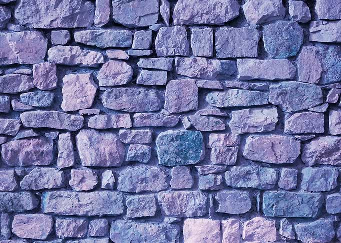 Very Peri Stone Wall 1