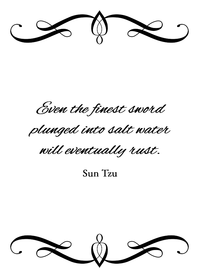 Sword and Salt Water
