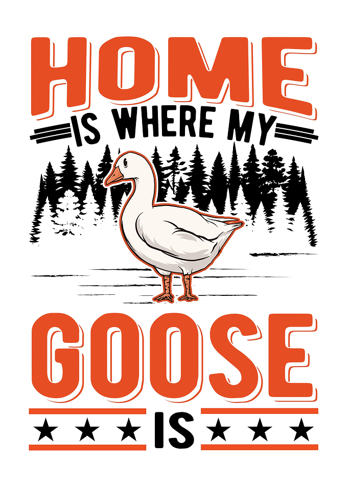 Goose Geese Farmer